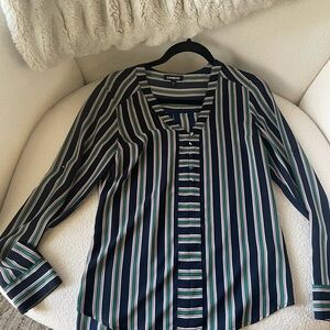 Express Multicolor Striped Top